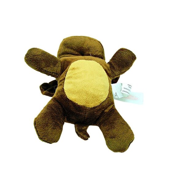 Melissa And Doug Plush Cuddle Dog Puppy Pillow Animal Stuffed Toy Brown Tan 8" - Picture 3 of 9